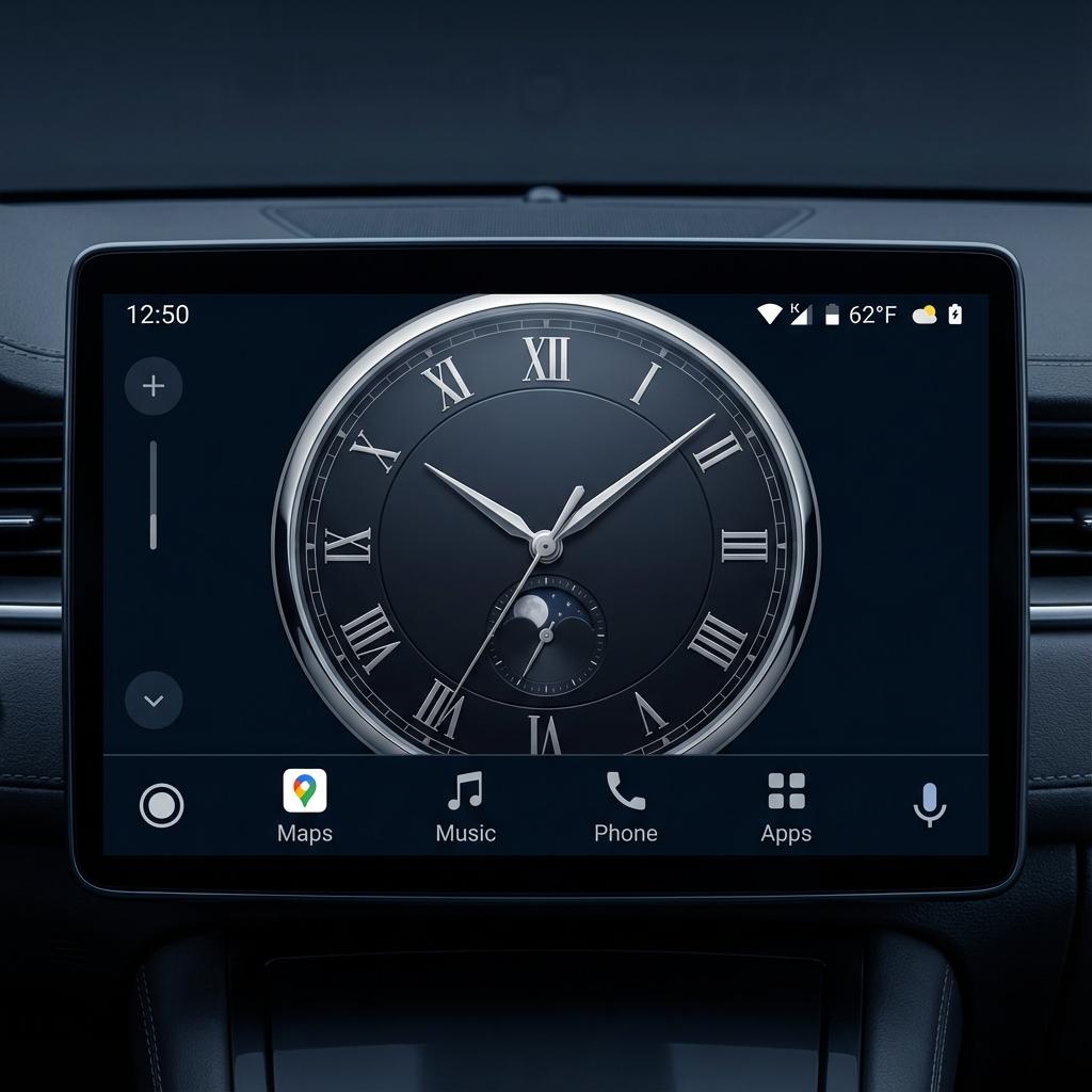 Head Unit Widget Display